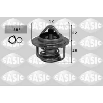 Thermostat d'eau SASIC 3300009