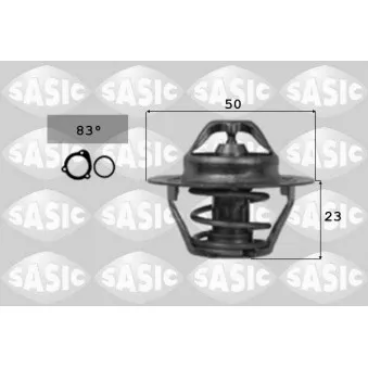 Thermostat d'eau SASIC 3304002