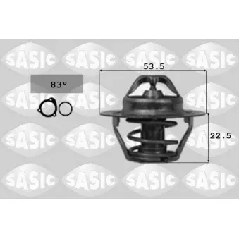 Thermostat d'eau SASIC 3304003