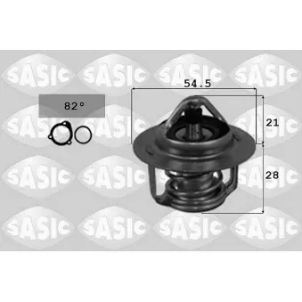 Thermostat d'eau SASIC 3304013