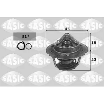 Thermostat d'eau SASIC 3306007