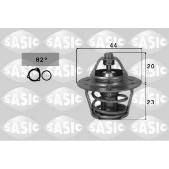 Thermostat d'eau SASIC 3306013