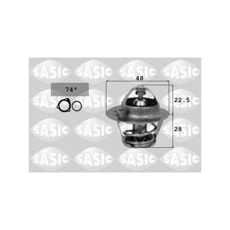 Thermostat d'eau SASIC 3306024