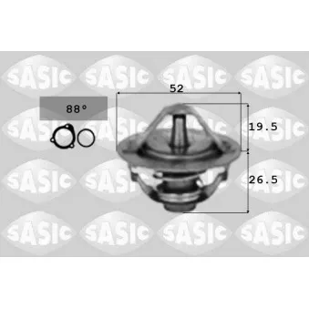 Thermostat d'eau SASIC 3306032