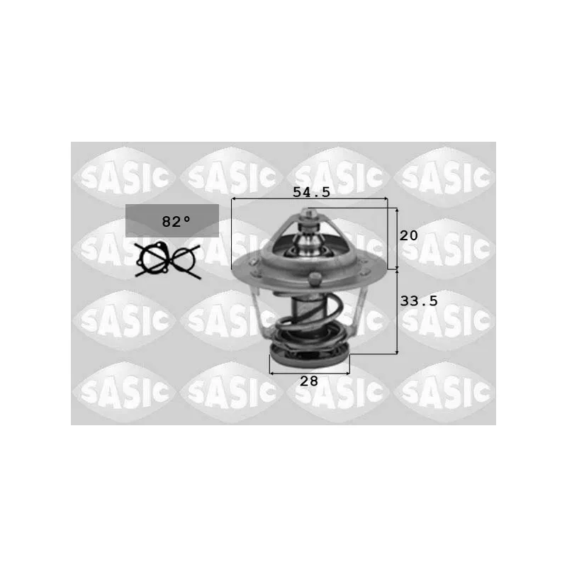 Thermostat d'eau SASIC 3306041