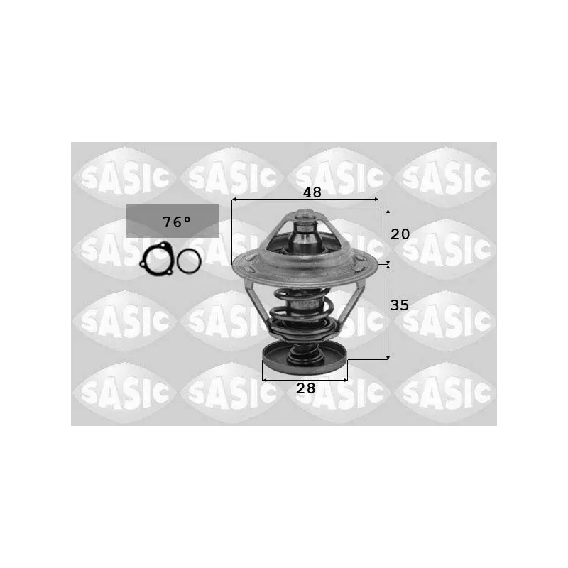 Thermostat d'eau SASIC 3306042