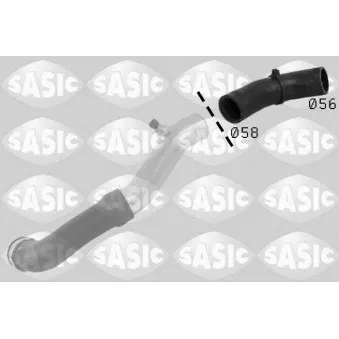 Gaine de suralimentation SASIC 3356024