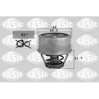 Thermostat d'eau SASIC 3371351