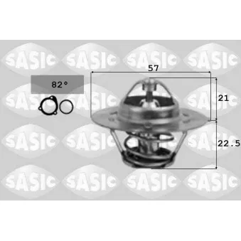 Thermostat d'eau SASIC 3371471