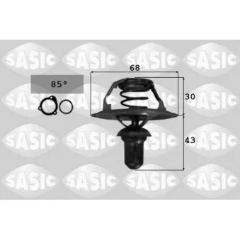 Thermostat d'eau SASIC 3381711