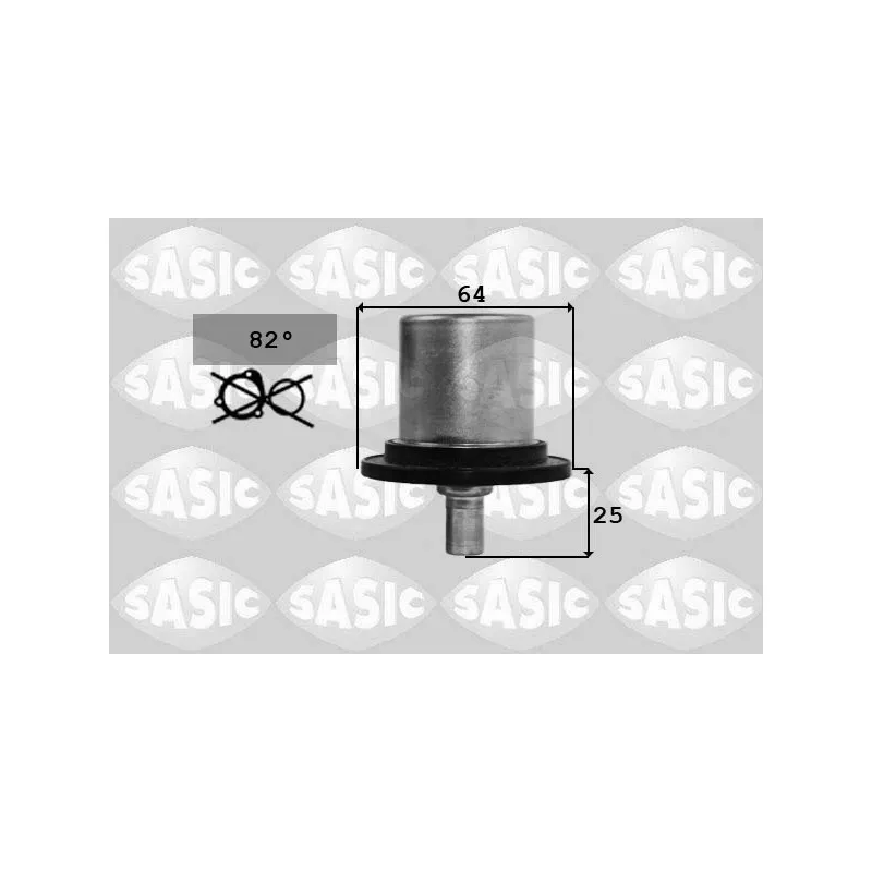 Thermostat d'eau SASIC 3381731