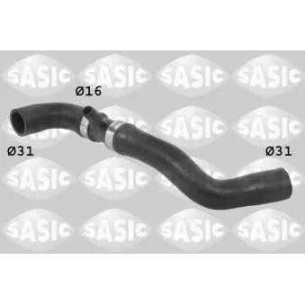 Durite de radiateur SASIC 3400009