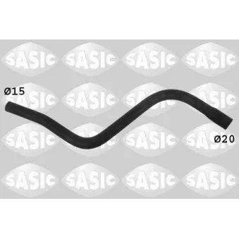 Durite de radiateur SASIC 3400012