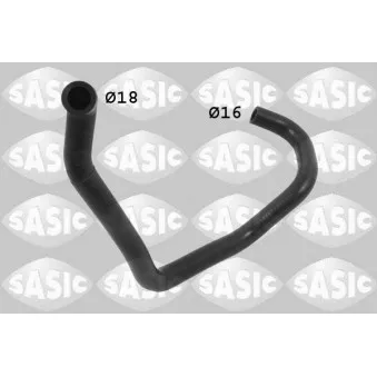 Durite de radiateur SASIC 3400019