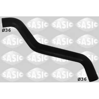Durite de radiateur SASIC 3400076