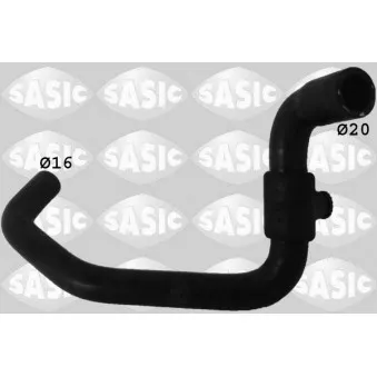 Durite de radiateur SASIC 3400118