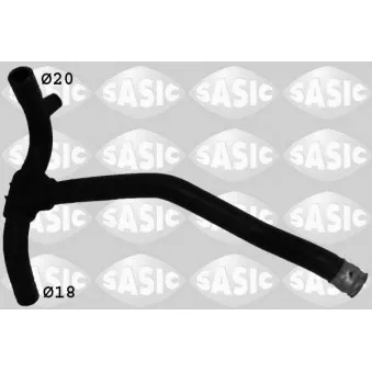 Durite de radiateur SASIC 3400122