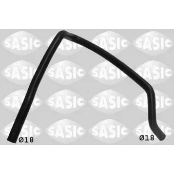 Durite de radiateur SASIC 3400129