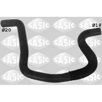 Durite de radiateur SASIC 3400132