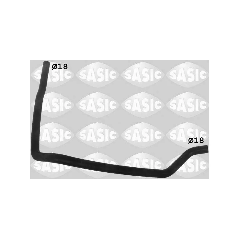 Durite de radiateur SASIC 3400139