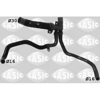 Durite de radiateur SASIC 3400142