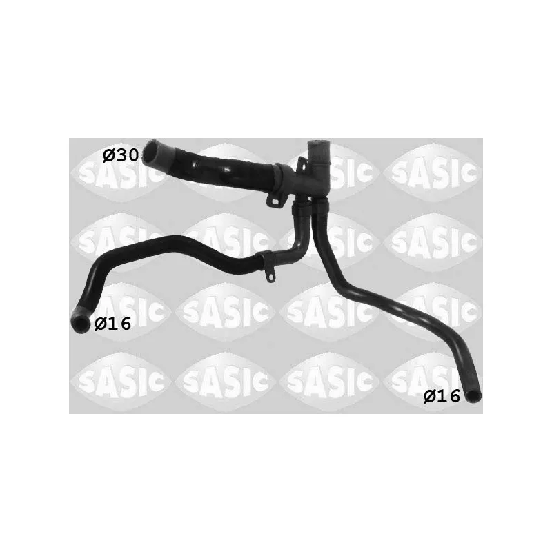 Durite de radiateur SASIC 3400142