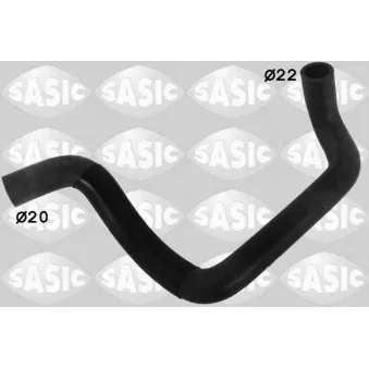 Durite de radiateur SASIC 3400144