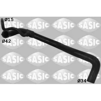 Durite de radiateur SASIC 3400177