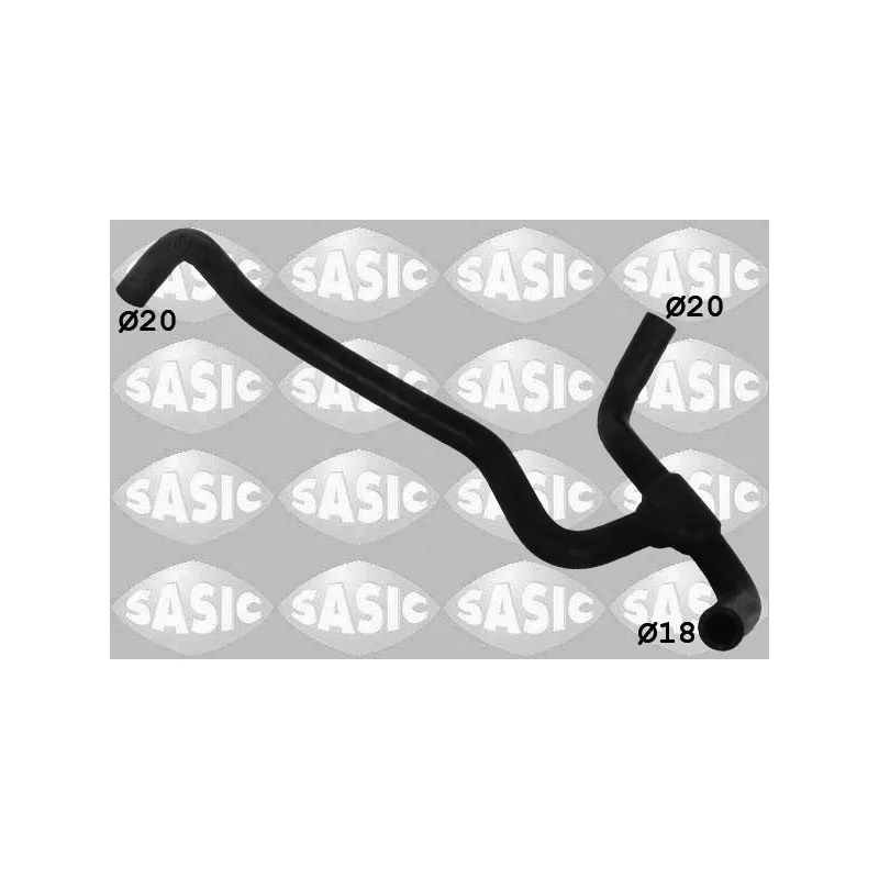 Durite de radiateur SASIC 3400182