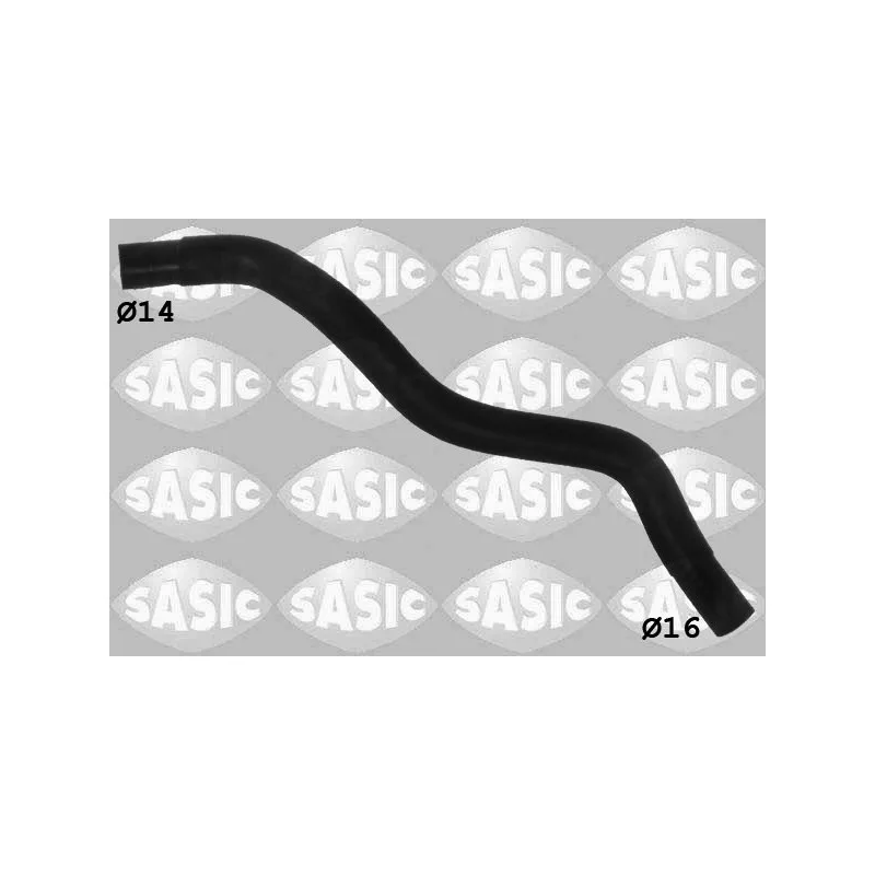 Durite de radiateur SASIC 3400185