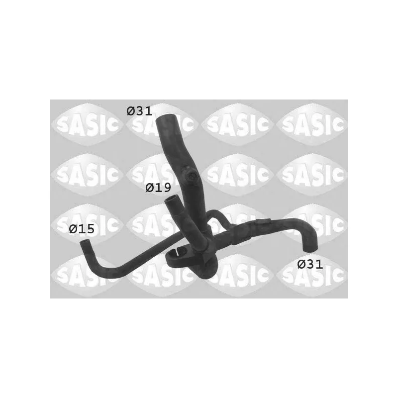 Durite de radiateur SASIC 3404007