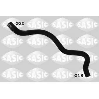 Durite de radiateur SASIC 3404033