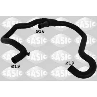 Durite de radiateur SASIC 3404039