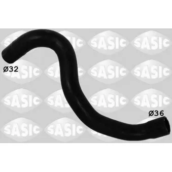 Durite de radiateur SASIC 3404040