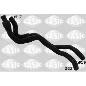 Durite de radiateur SASIC 3404042