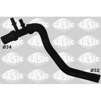 Durite de radiateur SASIC 3404056