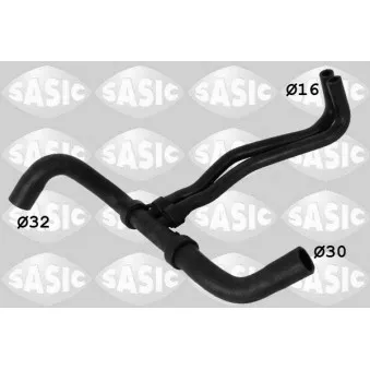 Durite de radiateur SASIC 3404058
