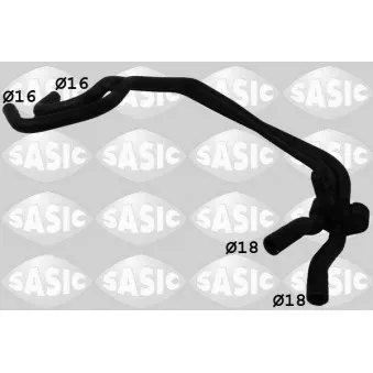 Durite de radiateur SASIC 3404072