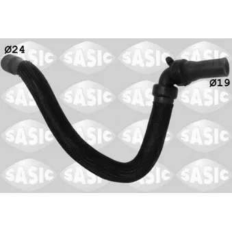 Durite de radiateur SASIC 3404076