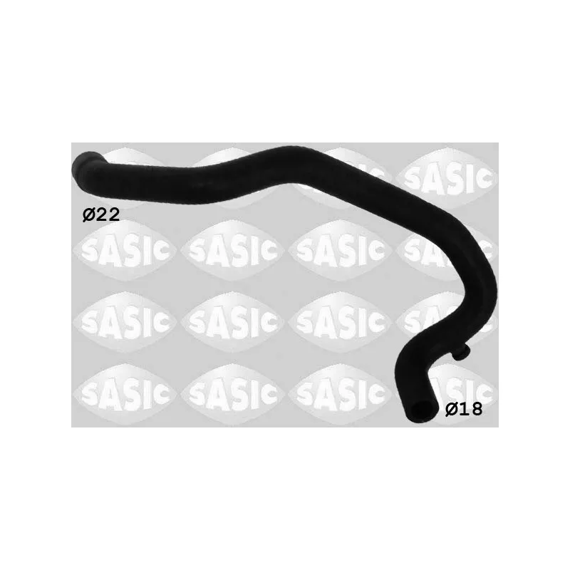 Durite de radiateur SASIC 3404077