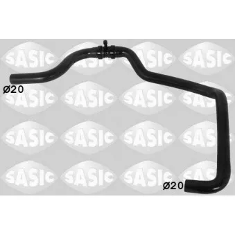 Durite de radiateur SASIC 3404080