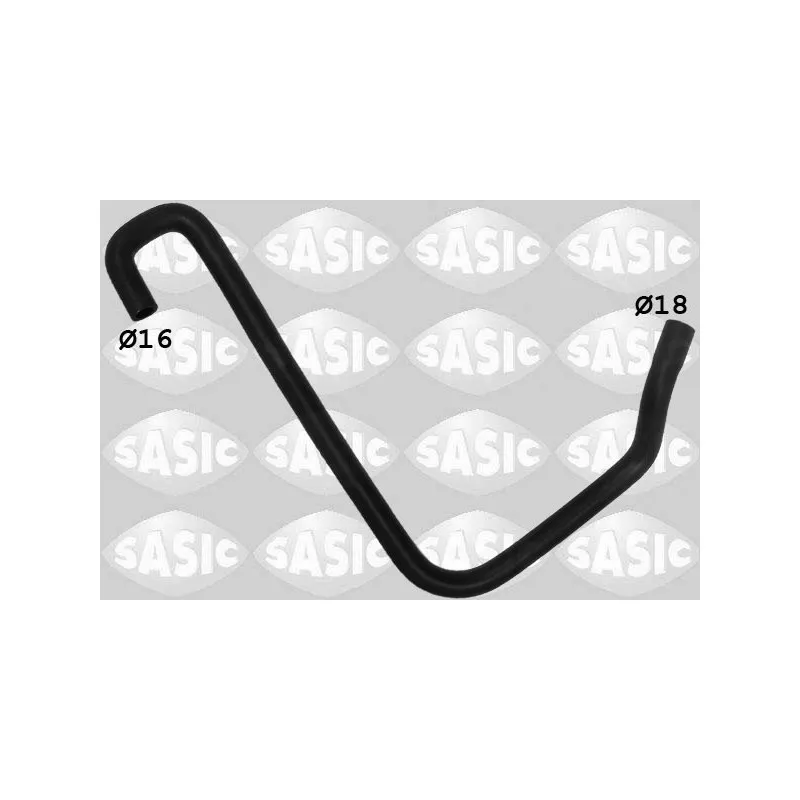 Durite de radiateur SASIC 3404087