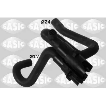 Durite de radiateur SASIC 3404090