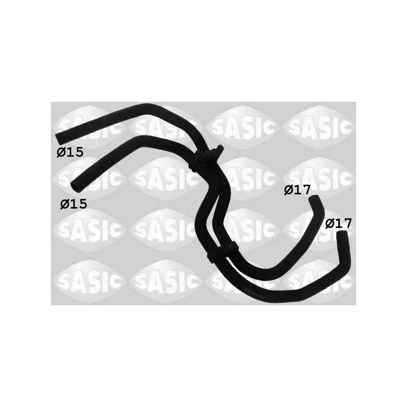 Durite de radiateur SASIC 3404091