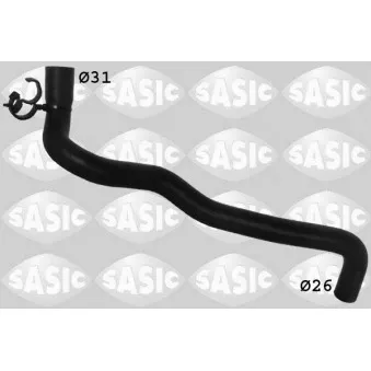 Durite de radiateur SASIC 3404093