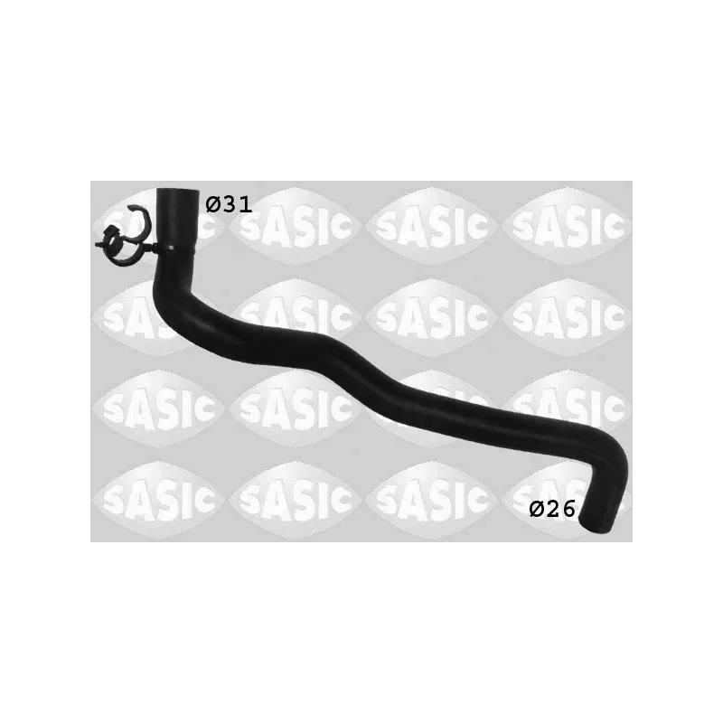 Durite de radiateur SASIC 3404093