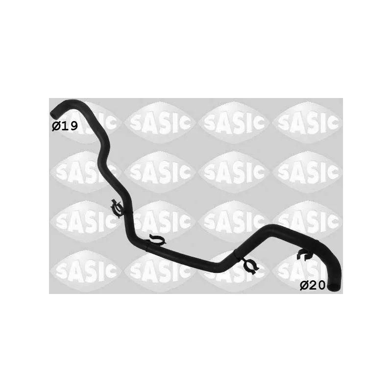 Durite de radiateur SASIC 3404097