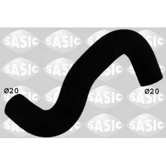 Durite de radiateur SASIC 3404099
