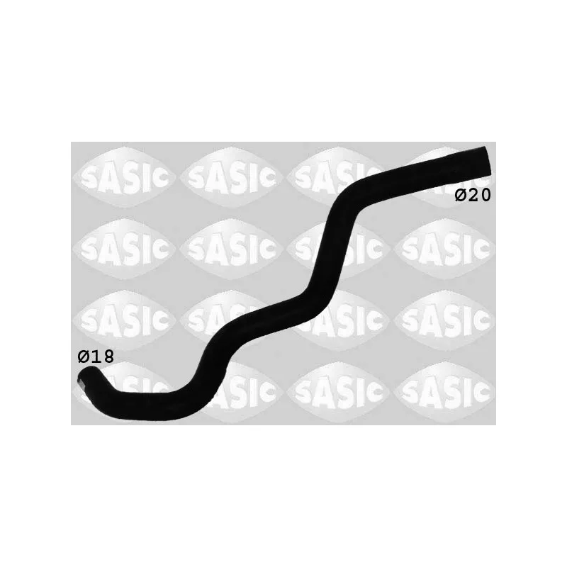 Durite de radiateur SASIC 3404102