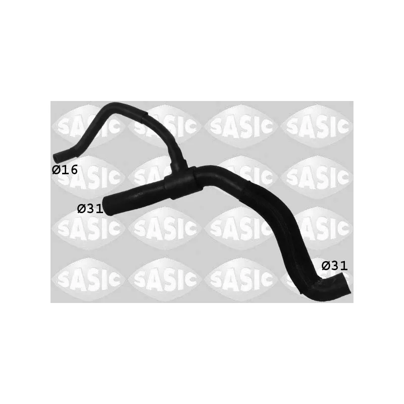 Durite de radiateur SASIC 3404106
